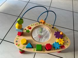 Goula Motorik- und Sortiertisch aus Holz – ideal ab 1 Jahr