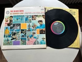 BEACH BOYS tolle All summer long LP USA Kult BRIAN WILSON