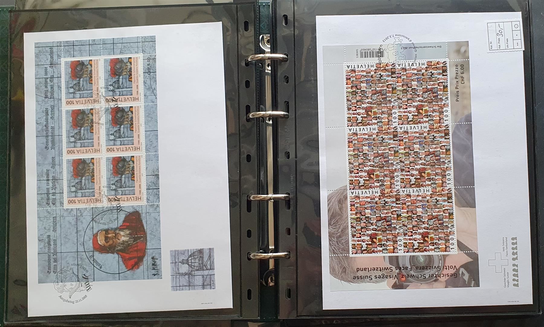 Tutti i francobolli: Kleinbogen-Sammlung auf FDC – Usato da Kreuzlingen venduto da Rschweiz1 5