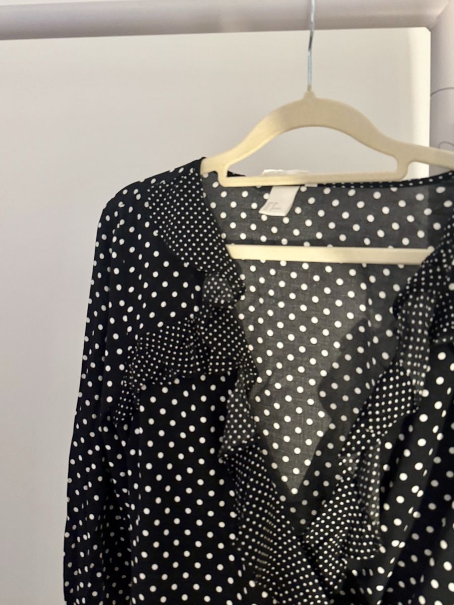 H&M Camicette: H&M polkadot blouse  – Nuovo (secondo la descrizione) da Zürich venduto da di_archive 2