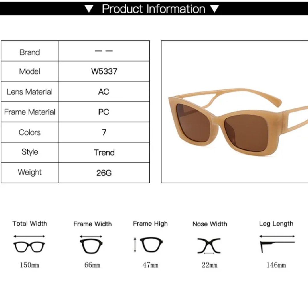 Brillen & Gläser: Elegante Damen Sonnenbrille – Neu und originalverpackt aus Kreuzlingen von RahMal 6