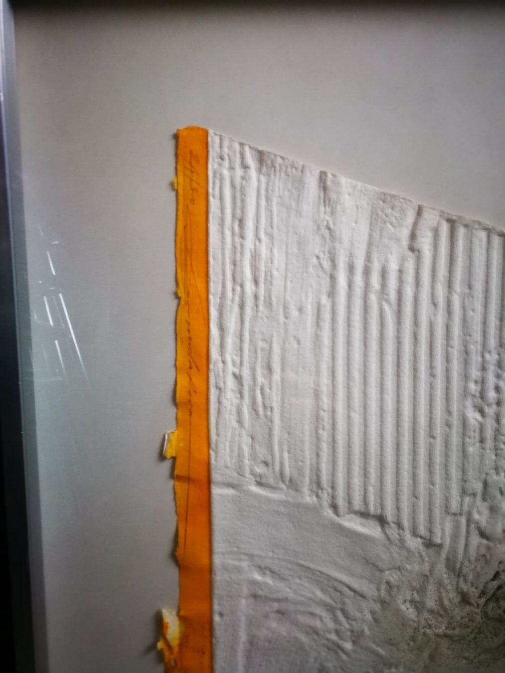 Gemälde: abstraktes modernes Gemaelde mit Rahmen/Collage – Gebraucht aus Staufen von Nikita0210 1