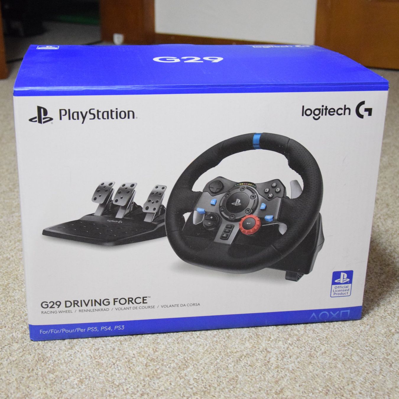Steuerung: Logitech G29 Racing Wheel für PC / PS4 / PS5 – Neu (gemäss Beschreibung) aus Gontenschwil von Yan-Meister