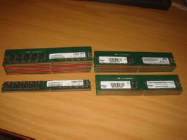 1 stück 16gb ddr4 2400 ecc RAM für Computer.