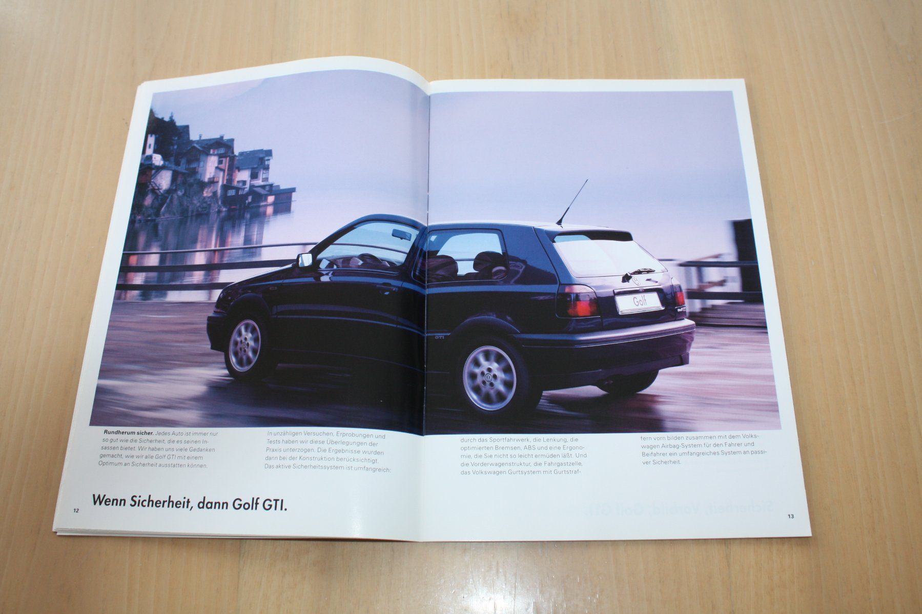 VW Documenti: VW Golf GTI Prospekt 1/1996 – Usato da Wikon venduto da erwin400 4
