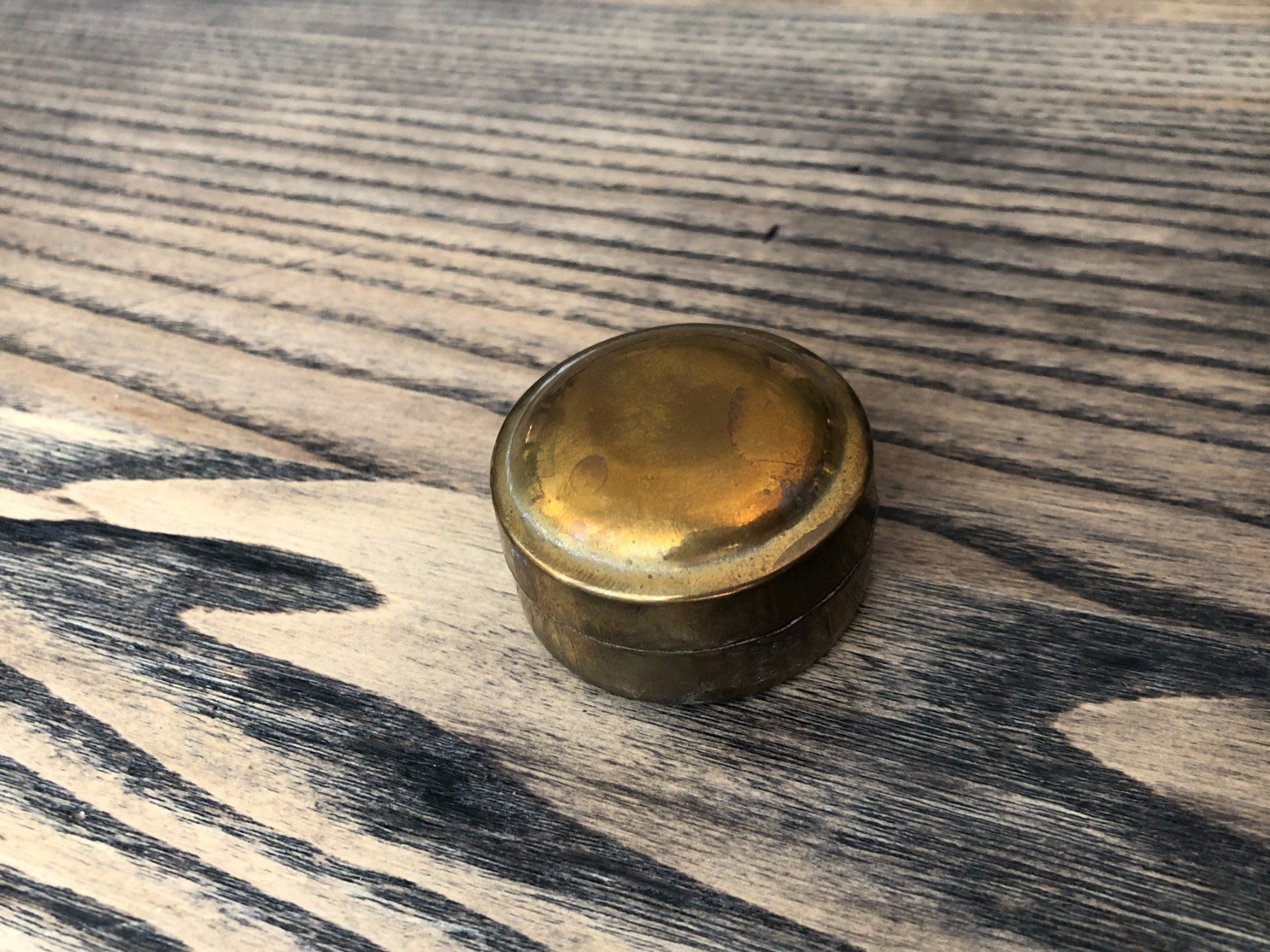 Sonstige Dekorationen & Accessoires: Vintage Messing Dose Dösli verm. handgefertig – Gebraucht aus Berg am Irchel von Zweiti_Chance 1