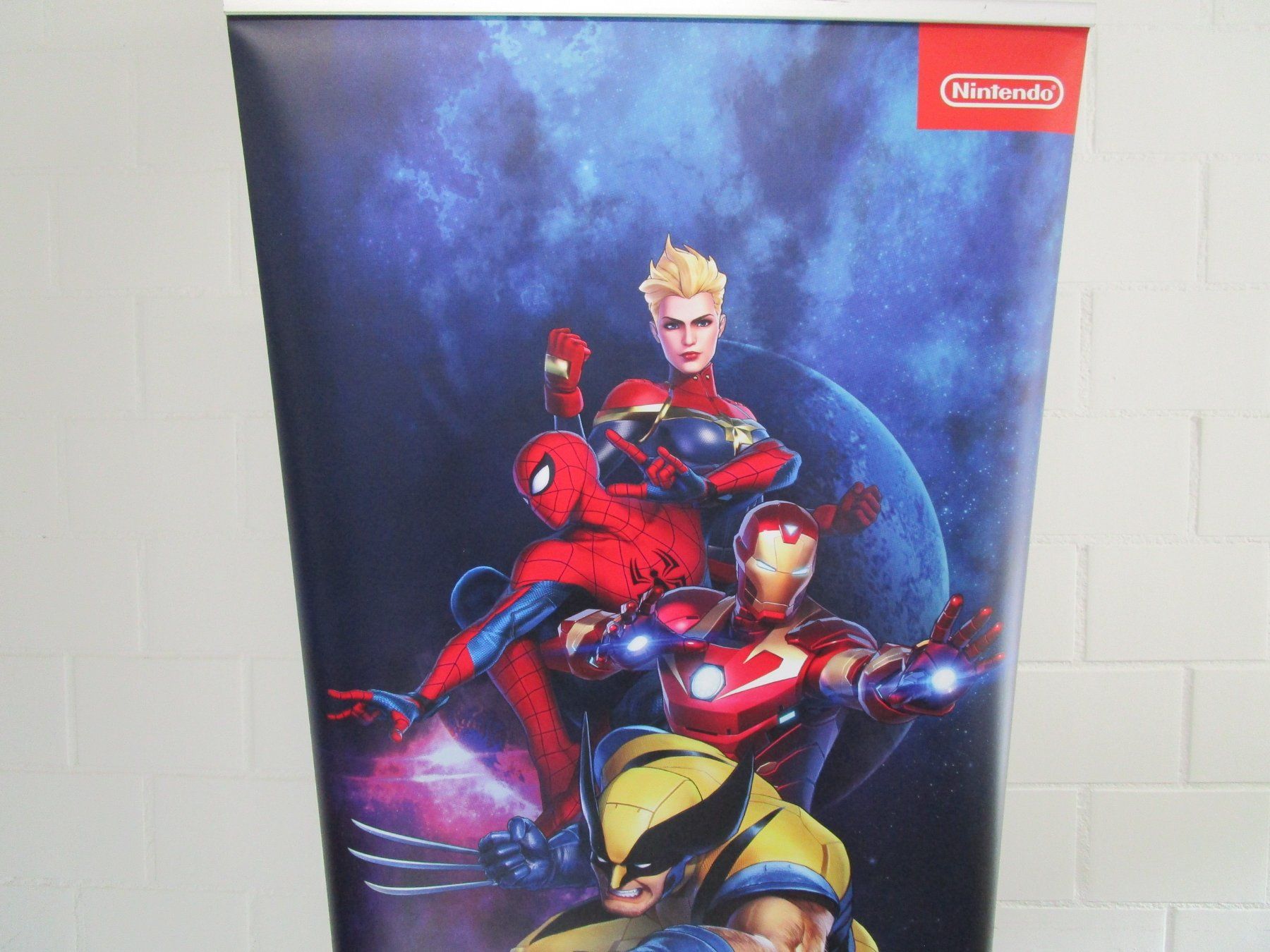 Giochi: Roll-Up Werbebanner Marvel Ultimate Alliance 3 - Switch – Usato da Goldau venduto da agestuffer 1