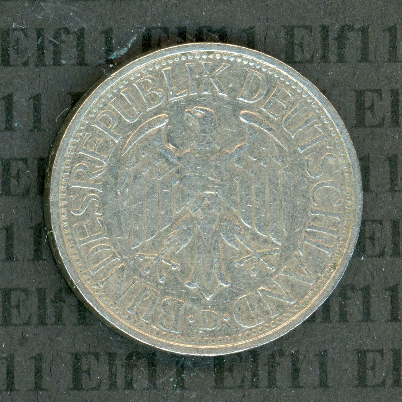 Alle Münzen: DEM___1.00 1975D -vz 1 Deutsche Mark – Gebraucht aus Widnau von Elf11 1