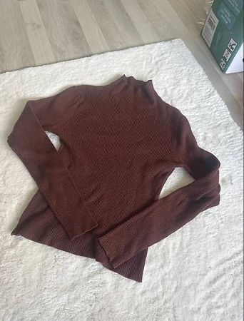 Shein Rollkragenpullover Braun Gr. 34/XS