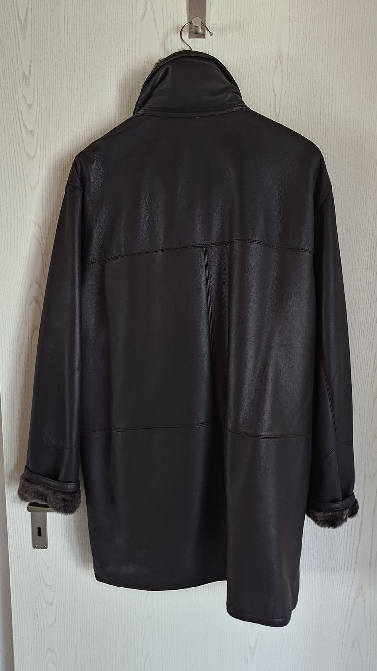 Giacche: Lederjacke Braun Gr. 54 / Lammnappa – Nuovo (secondo la descrizione) da Illnau venduto da Sefan 2