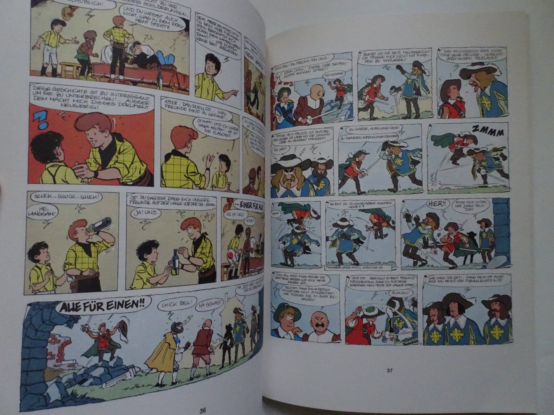Fumetti: Chick Bill: Pistole oder Degen - Comic von Tibet Top! – Usato da Schönenwerd venduto da schnitzunddrunter 2
