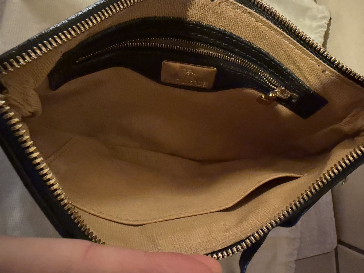 Maison Mollerus Borse da donna: Maison Mollerus Tasche Schwarz/Gold – Usato da Pfäffikon ZH venduto da J.R.1989 2