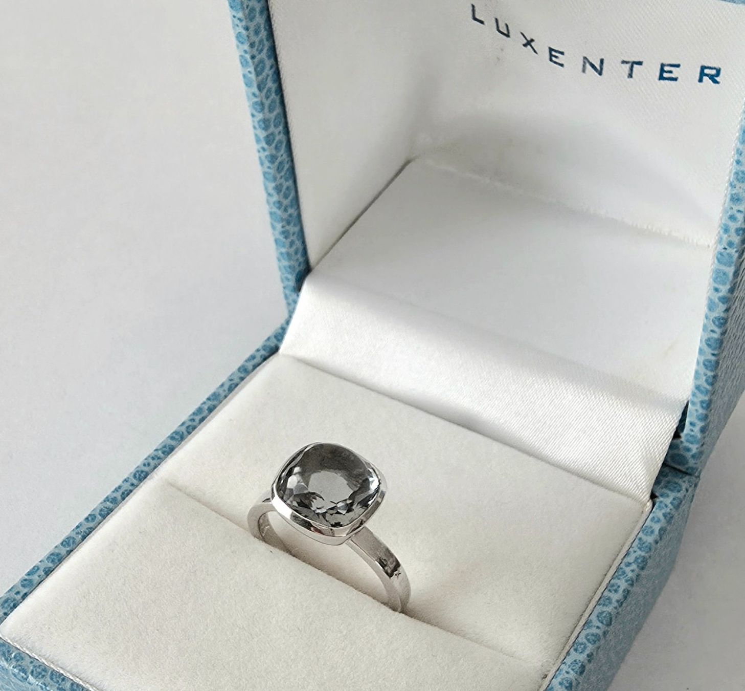 Ringe: Modernes Design Silber Ring 925 mit Bergkristall  - NEU – Neu und originalverpackt aus Uetikon am See von Coralreef 1