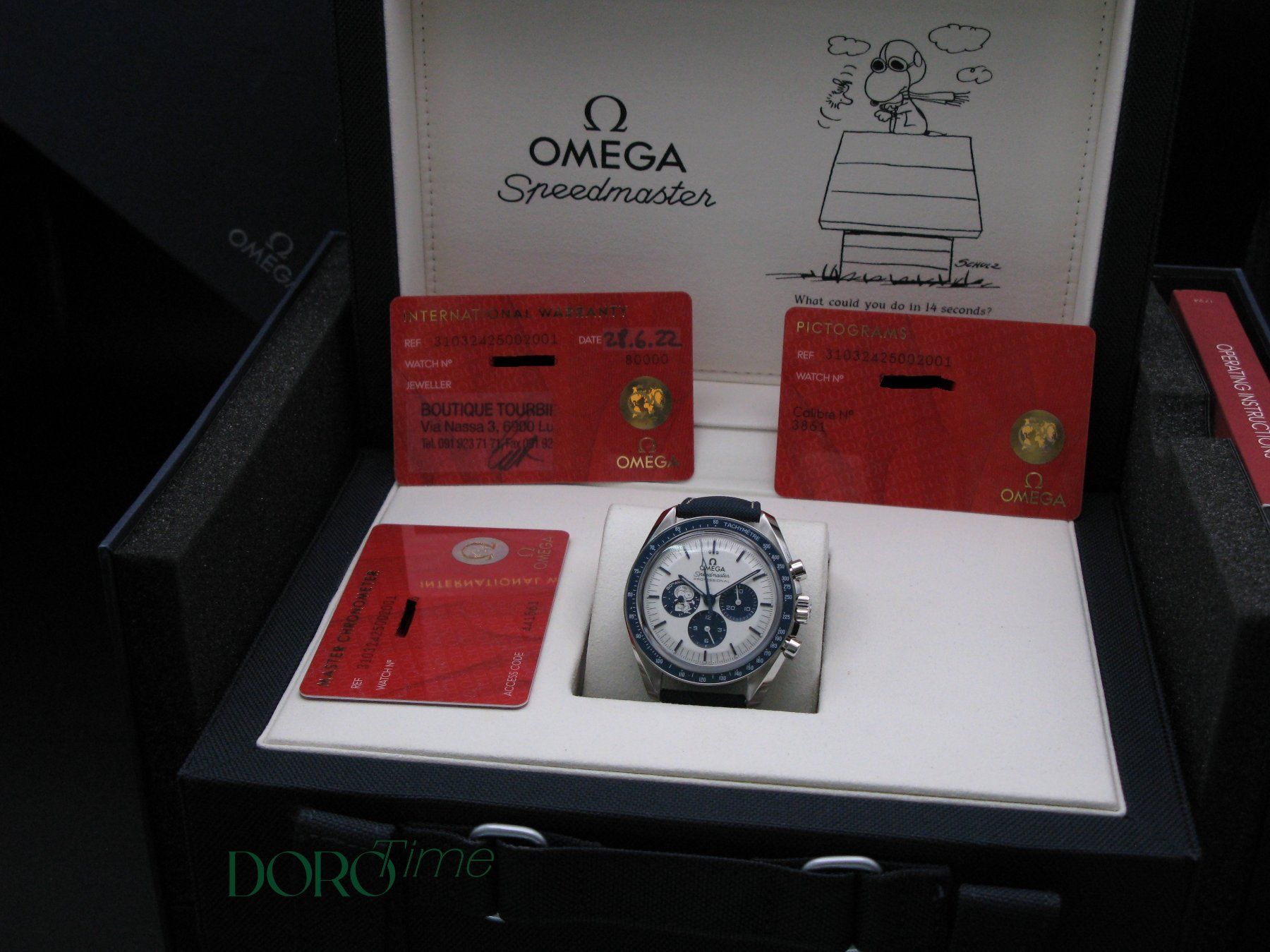 Omega Orologi: OMEGA SPEEDMASTER SNOOPY  - 310.32.42.50.02.001 - NOS – Usato da Grancia venduto da Gioielleria_DoroTi 5