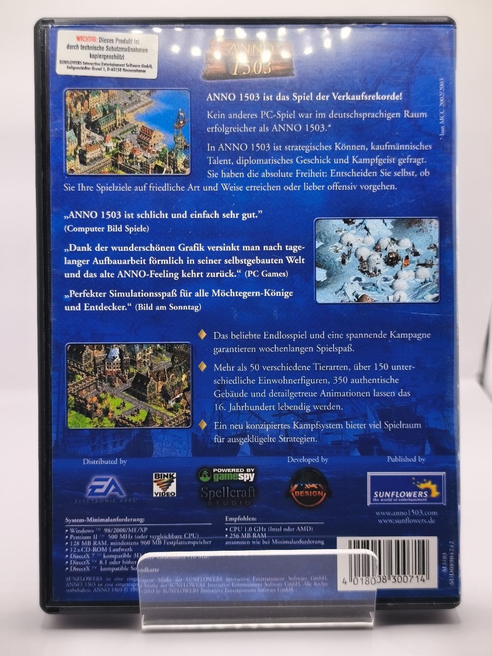 Microsoft Giochi: Jeu PC ANNO 1503 version PC CD-ROM bonne état – Usato da Conthey venduto da Th3gr4yf0x 1