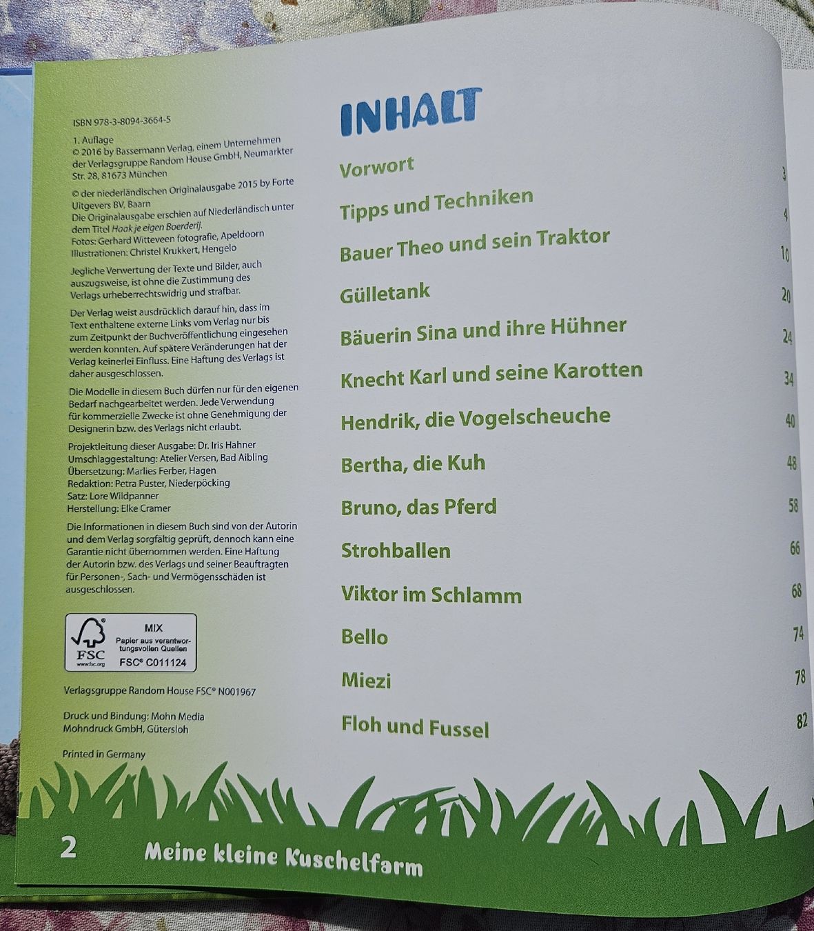 Libri: Häkelbuch "Meine kleine Kuschelfarm" – Usato da Ebikon venduto da SecondChance_byM 4