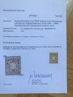 Kantonalmarken. Neuenburg PROBEDRUCK. Ganzfälschung! Attest