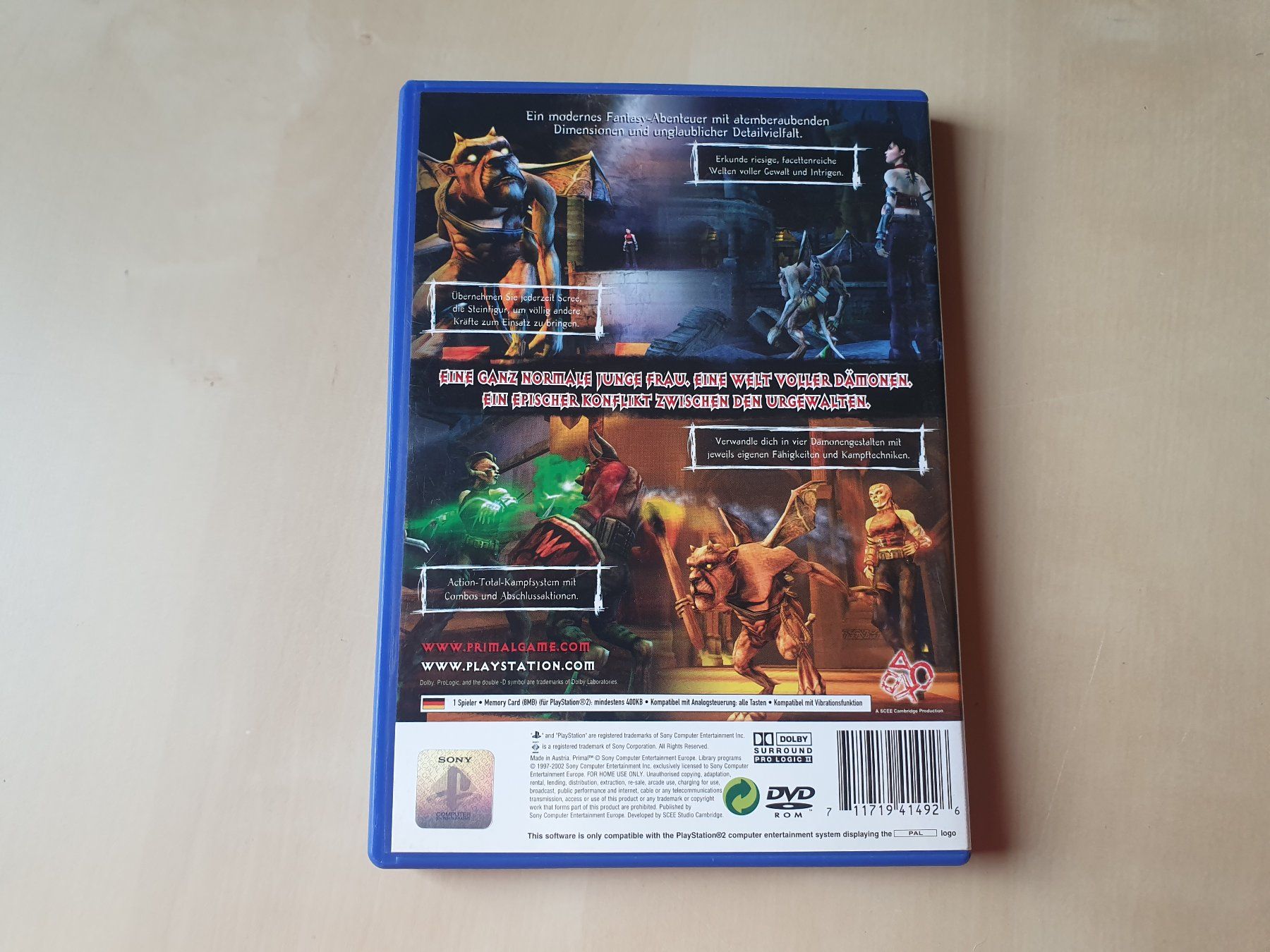 Sony Spiele: Primal – Gebraucht aus Stansstad von collectorsshop 1