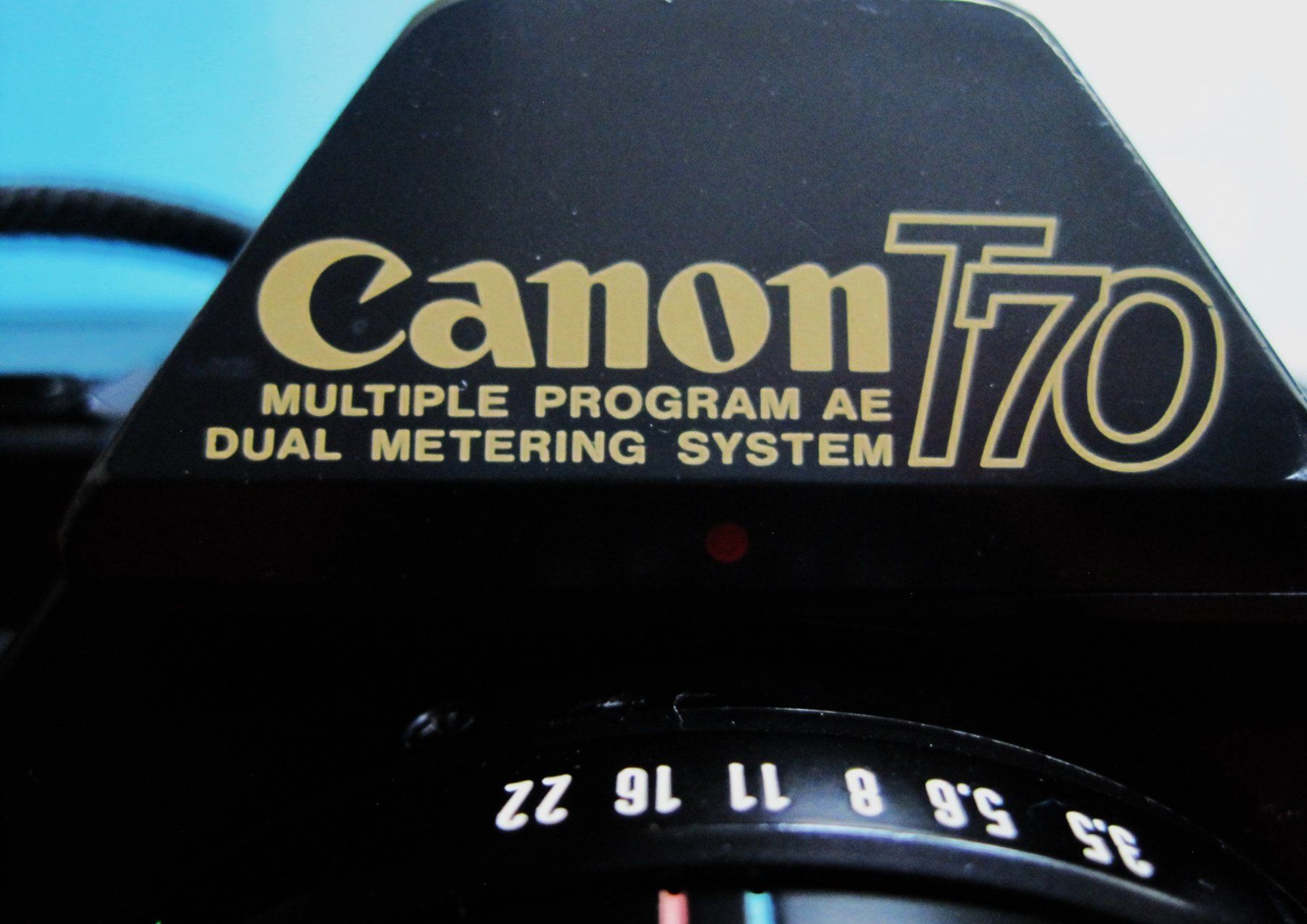 Canon Fotocamera: Canon T70 MULTIPLE PROGRAM AE DUAL METERING SYTEM – Usato da Riedikon venduto da gra_r5w8