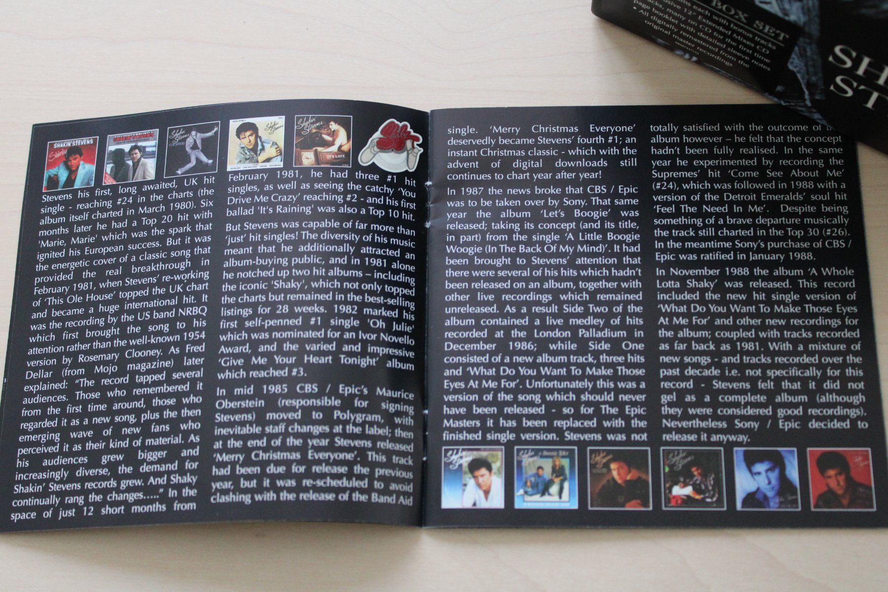 CD: Shakin`Stevens - The Epic Masters 10 Stück CD Box – Usato da Zürich venduto da adamhasler 5