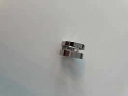 Modeschmuck Ring mit Stein Grösse 58