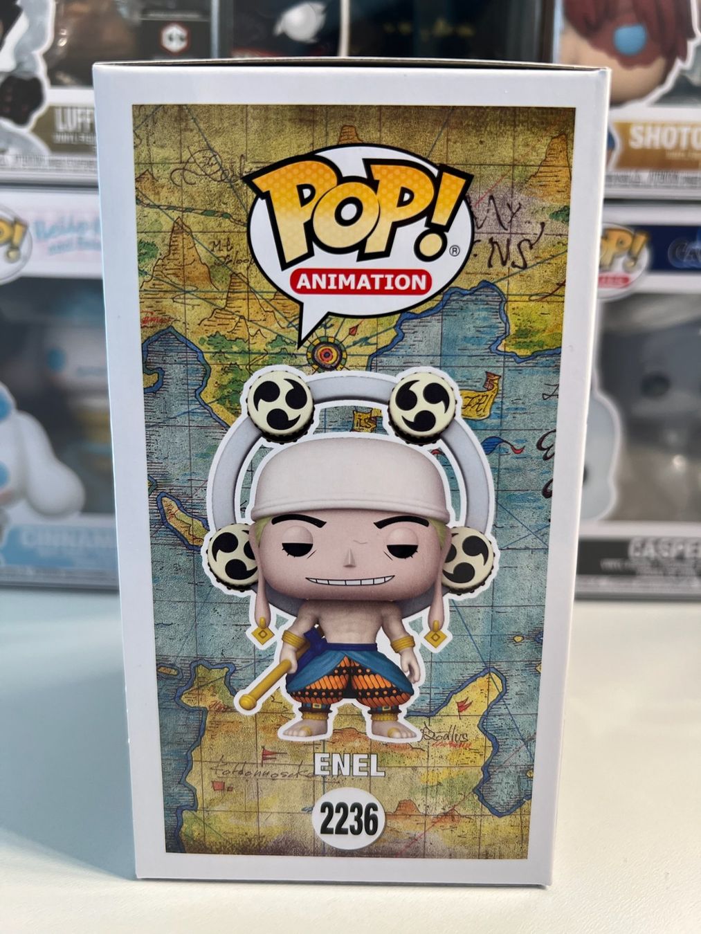 Funko Figuren: Funko POP! Animation One Piece Enel Edition Limitée – Neu und originalverpackt aus Le Mouret von perfectbijou 1