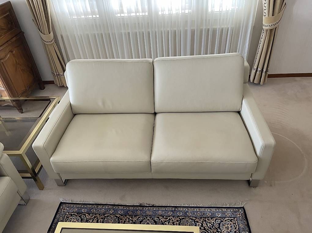 Sofas: 2 teiliges Echtleder Sofa – D'occasion à Emmenbrücke par nil_mtg6 2