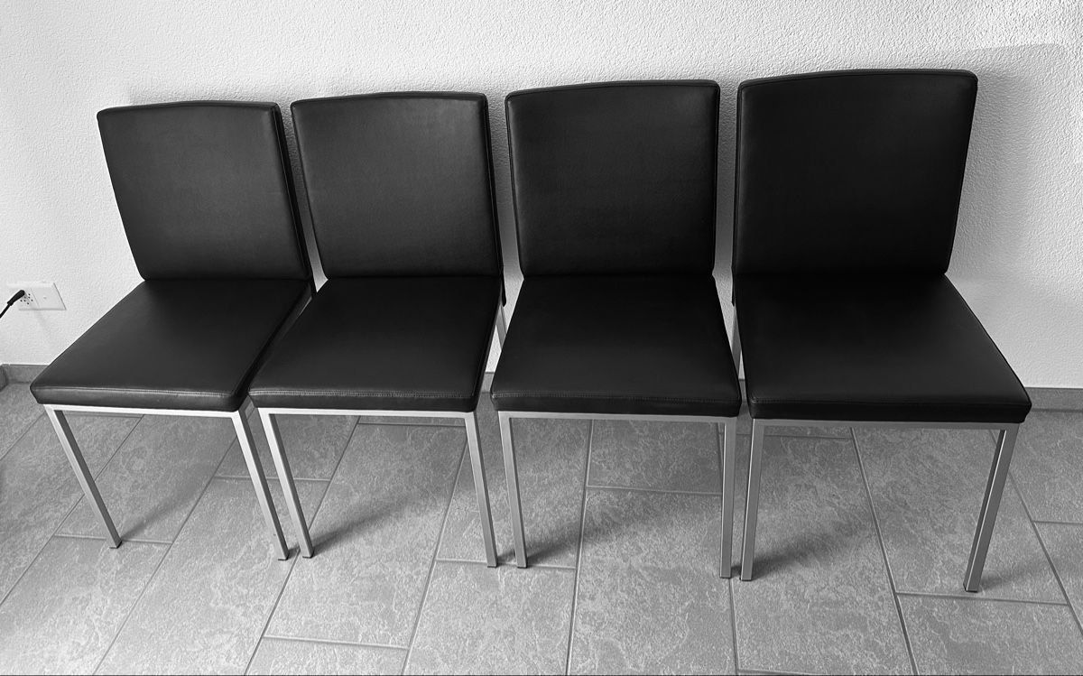 Pfister Stühle: 4 Stk. Lederstühle – Neu (gemäss Beschreibung) aus Zofingen von Submit 1