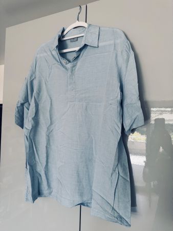 HOUDINI Shirt / Hemd Hellblau Gr. L