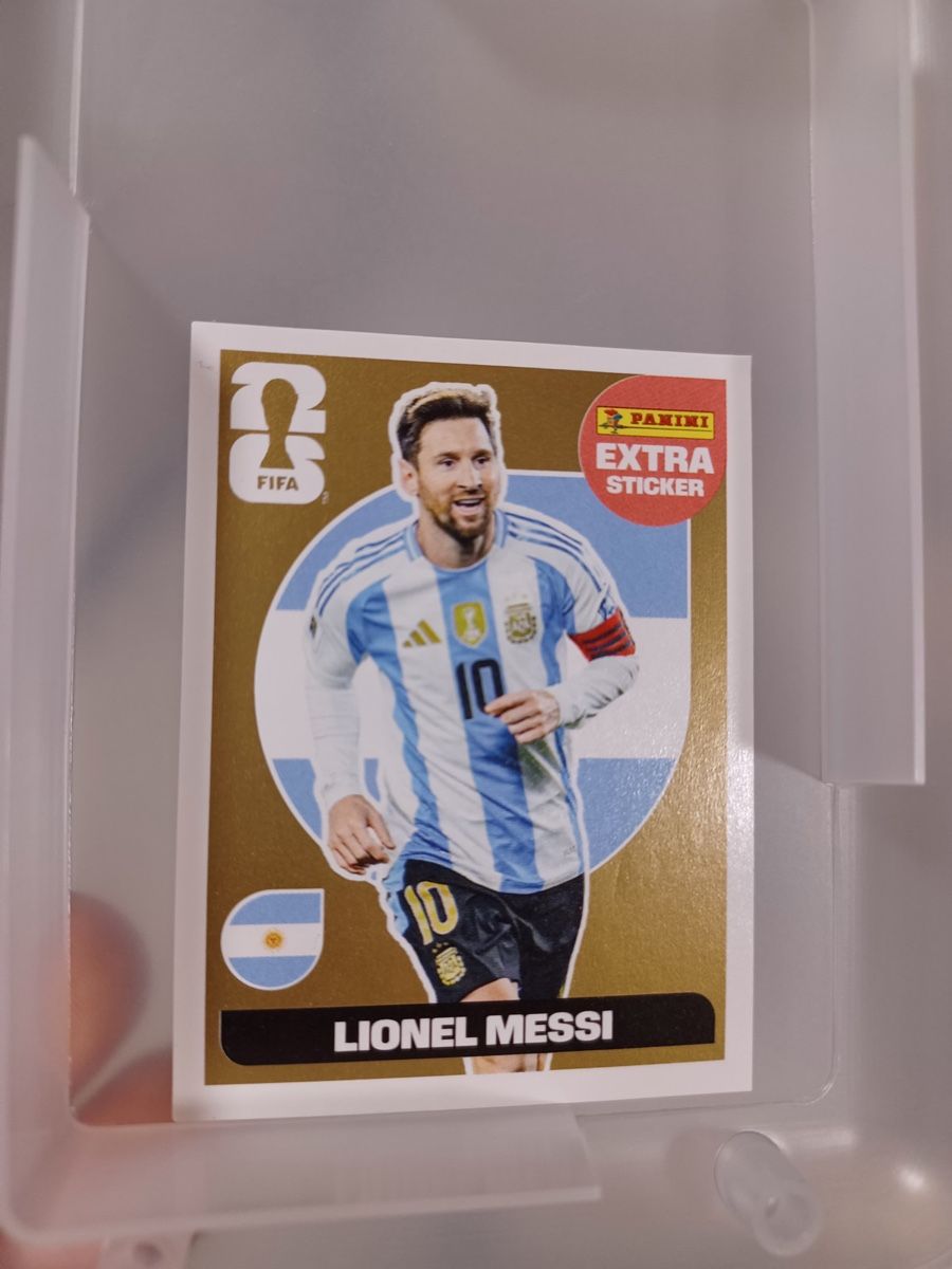 Panini Carte collezionabili: FIFA World Cup 2026 Extra Stickers Messi Gold – Nuovo (secondo la descrizione) da Kräiligen venduto da waleb22 1