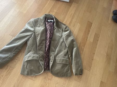 Blazer/ Clement Veloursblazer Grösse 40 EU beige