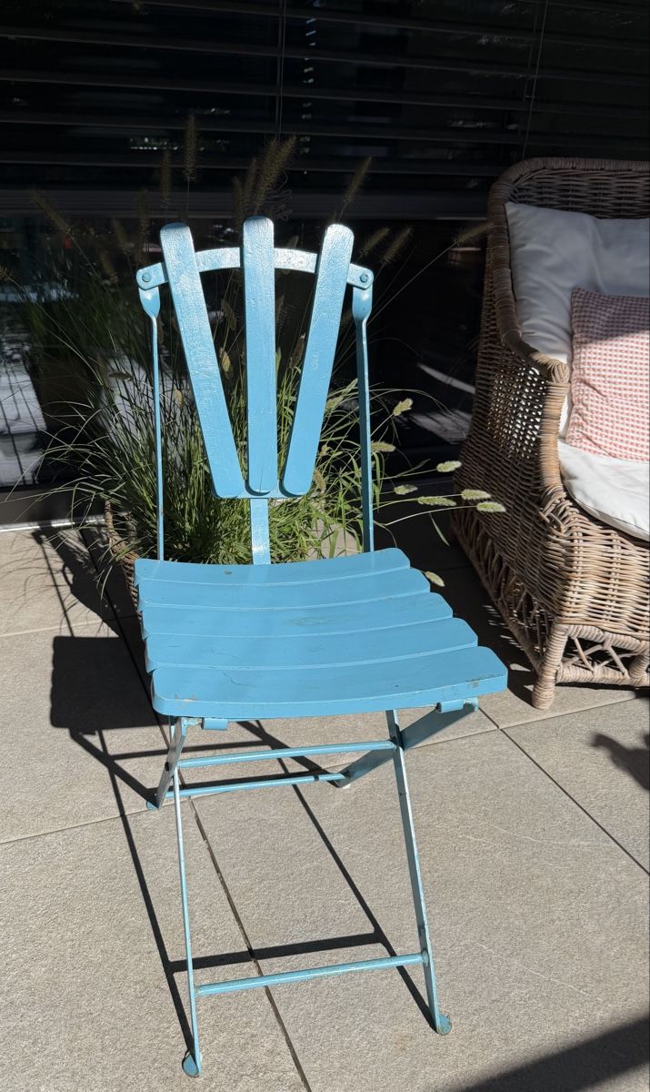 Stühle: Vintage Gartenstuhl – Gebraucht aus Tägerwilen von Cessna98 3