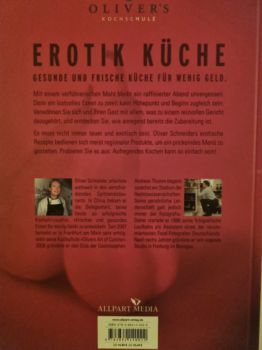 Bücher: Erotik Küche – Gebraucht aus Zürich von chlaus07 1