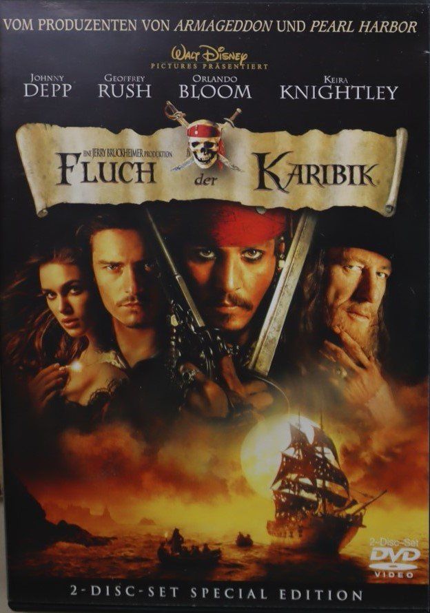 Alle DVDs: Fluch der  Karibik – Gebraucht aus Luzern von CONTENTI