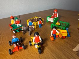 Playmobil Vintage Konvolut 70er/80er – Winter, Bauernhof & K