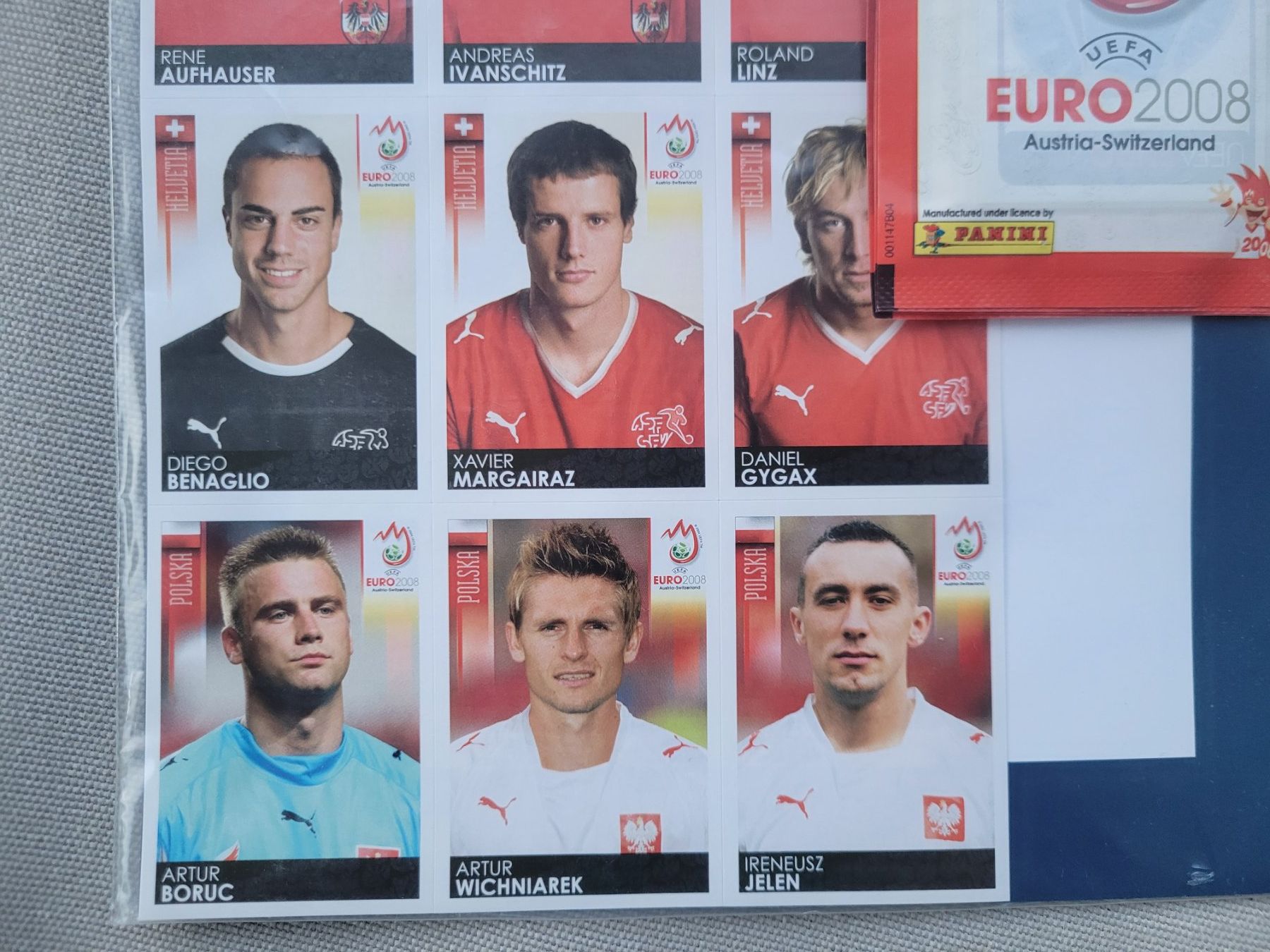 Panini Carte collezionabili: Panini Euro 2008 Stickers Multipack + 7 Packets + 9 Gratis – Nuovo e nell'imballaggio originale da Nürensdorf venduto da spartacus64 2