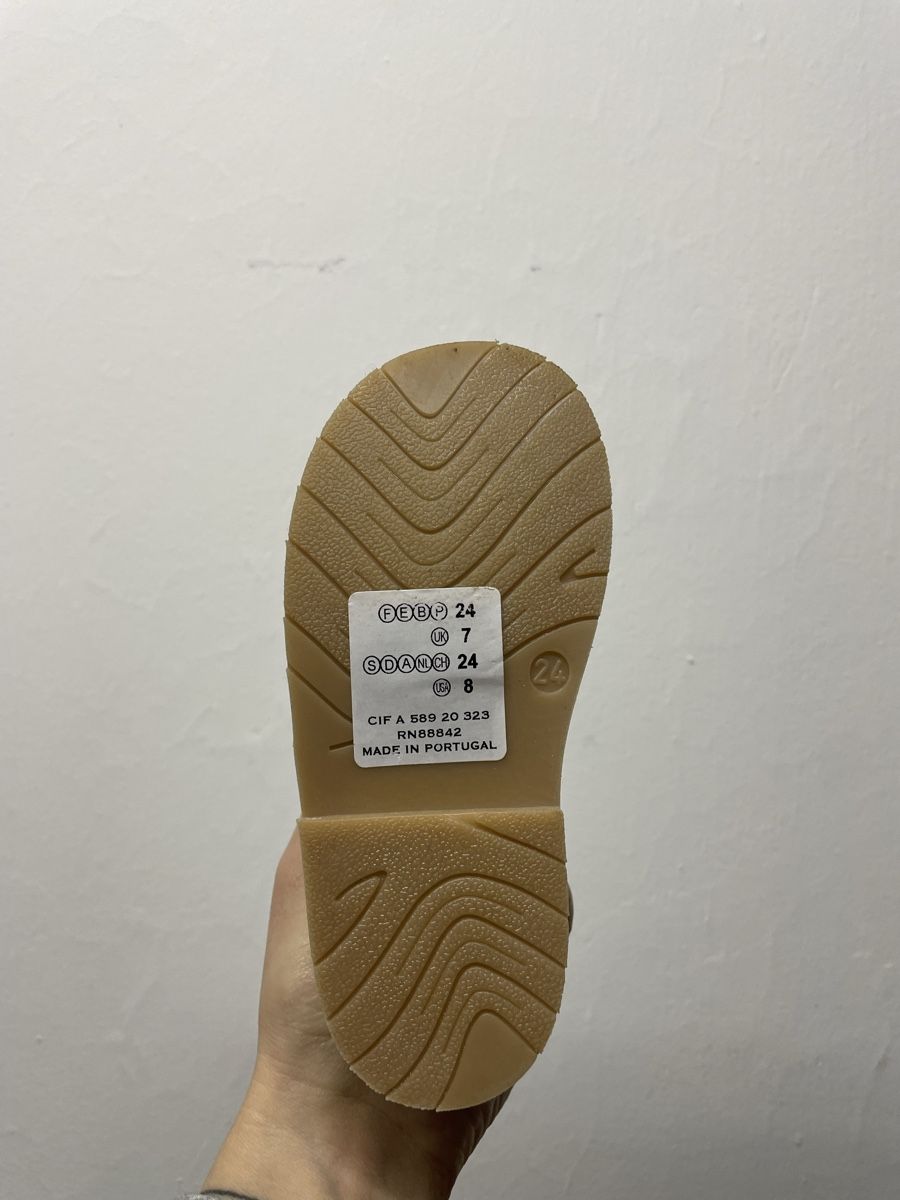 Herrenschuhe: Kinderschuhe, Leder, Grösse 24, ungetragen – Neu (gemäss Beschreibung) aus Basel von meretba 3
