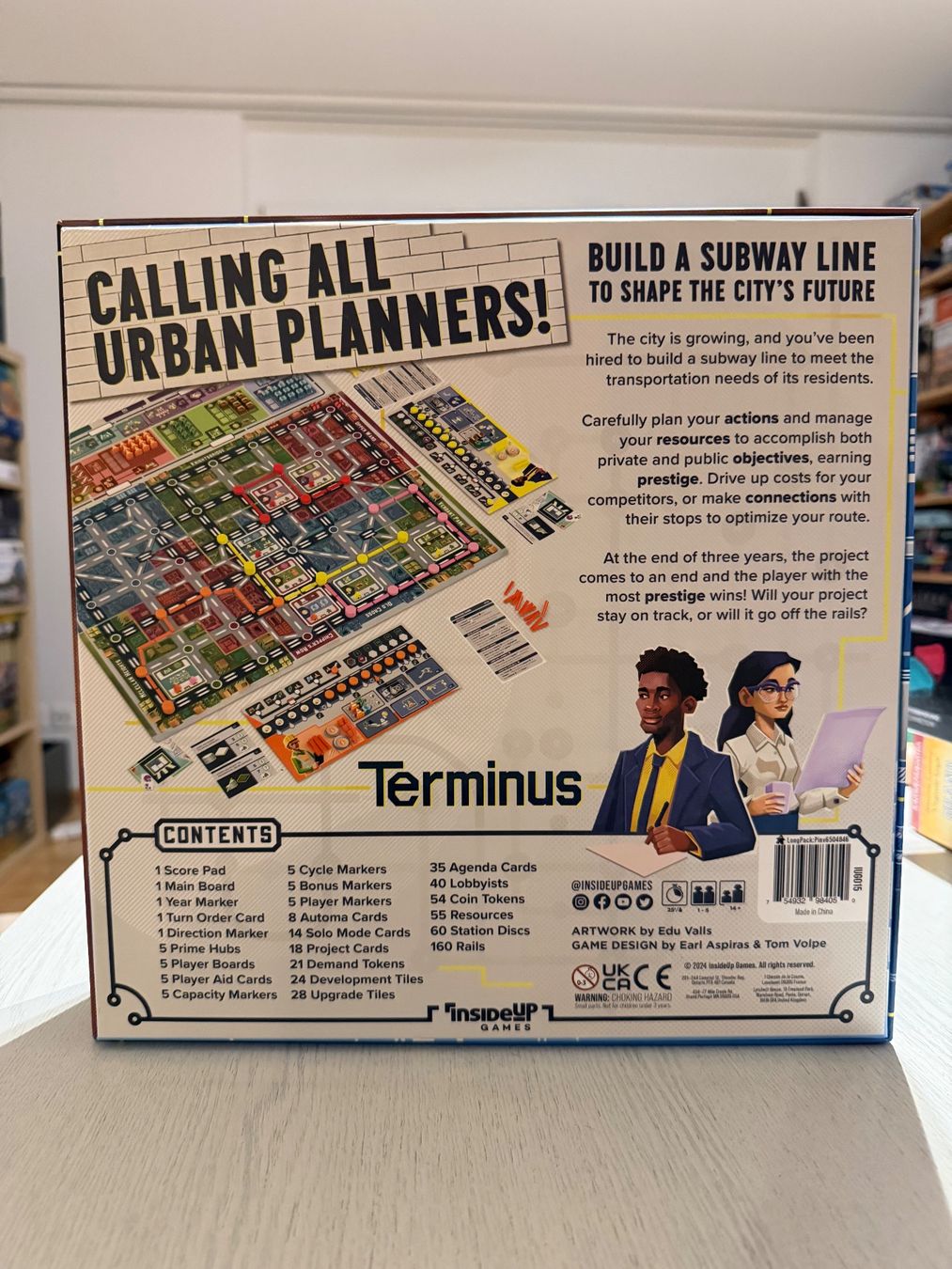 Giochi: Terminus Kickstarter Edition - Englisch – Usato da Seuzach venduto da Pascal44060 1