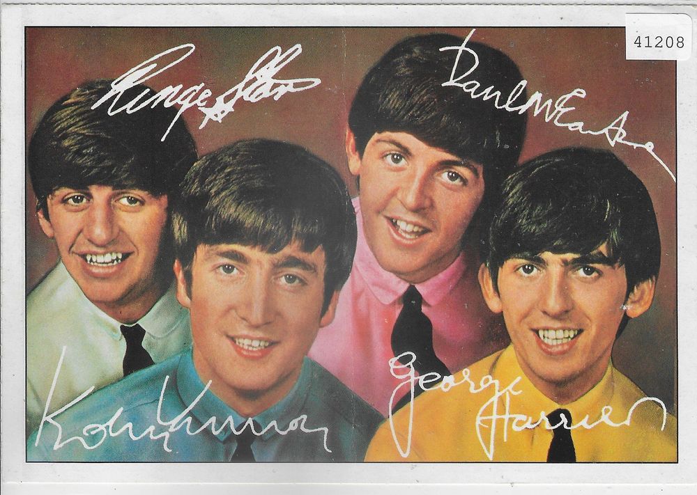 The Beatles - Bravo-Autogrammkarte | Kaufen auf Ricardo