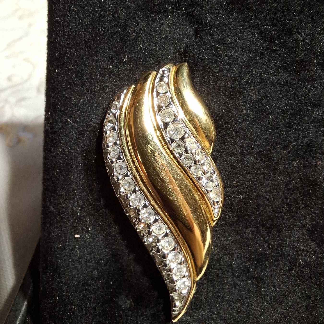 Swarovski Orecchini pendenti & Orecchini a lobo: Swarovski Ohranhänger/ringe mit Clip – Usato da Nürensdorf venduto da DANG3REUX 2