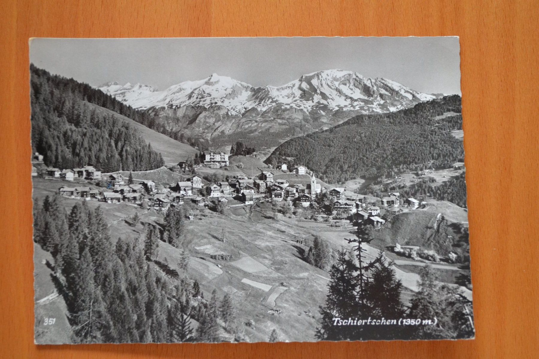Cartoline postali: AK Tschiertschen GR – Usato da Beinwil am See venduto da kajak55