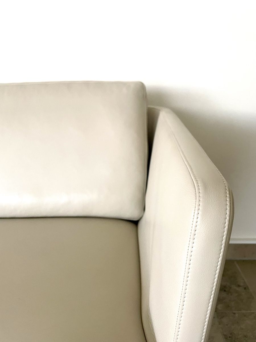 Sofas: Intertime Sofa Leder creme 2-Sitzer Sofa – Gebraucht aus Cham von elvirabe 3