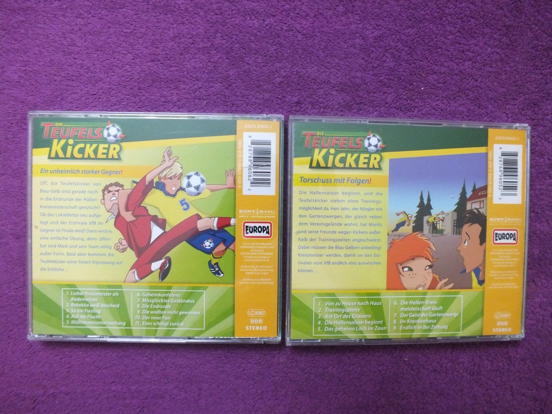 CDs: 6 - Die Teufels Kicker - Hörspiel - CD´s – Gebraucht aus Müllheim Dorf von Seeeule01 4