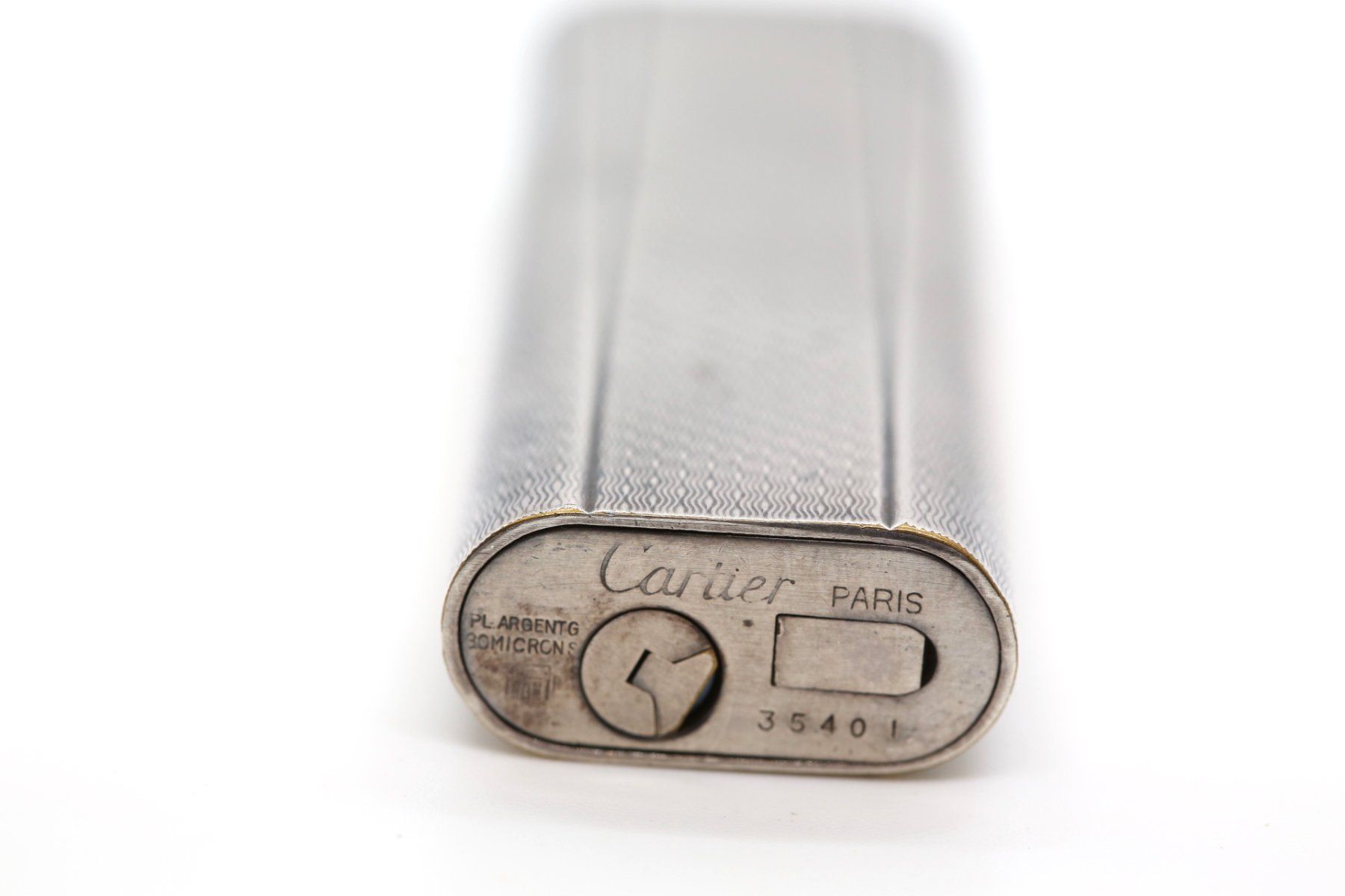 Cartier Accendini: Cartier Feuerzeug defekt – Difettoso da Reinach BL venduto da Han-Numismatik 4