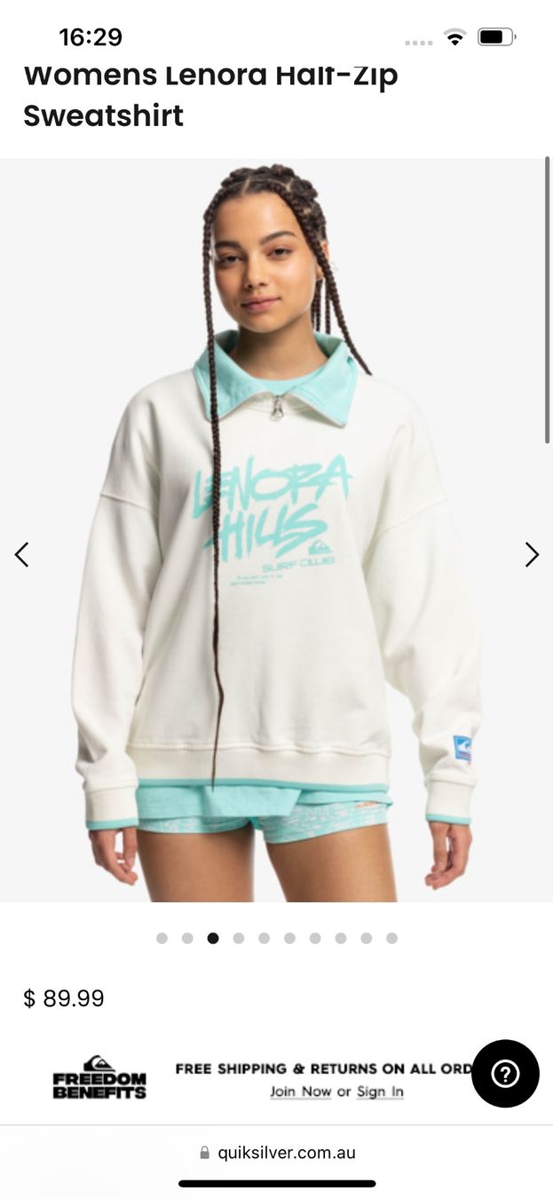 Maglioni & Felpe: Quiksilver Stranger Things Pullover  Gr. L/G – Usato da St. Gallen venduto da heartbug 1