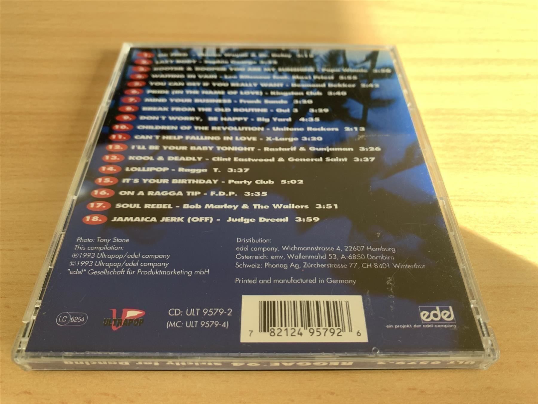 CD: Various Artists - Reggae '94 - Strictly For Dancing – Usato da Rikon im Tösstal venduto da Alpenmutz 1