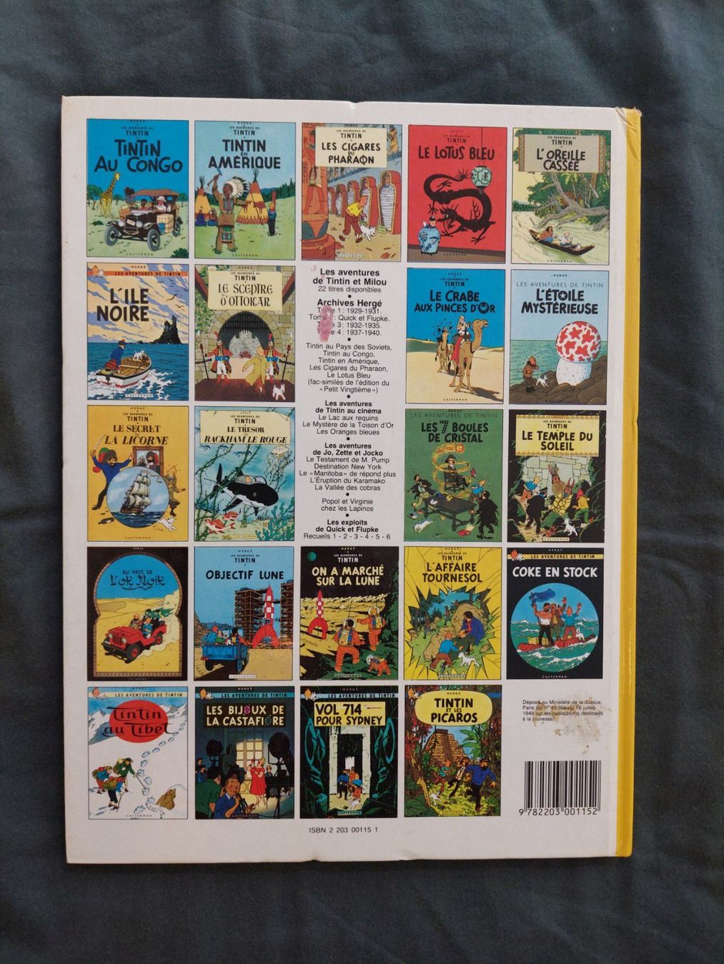 Comics: Tintin Objectif Lune Ed. 1987 BE – Gebraucht aus Genève von Blu_BD 1