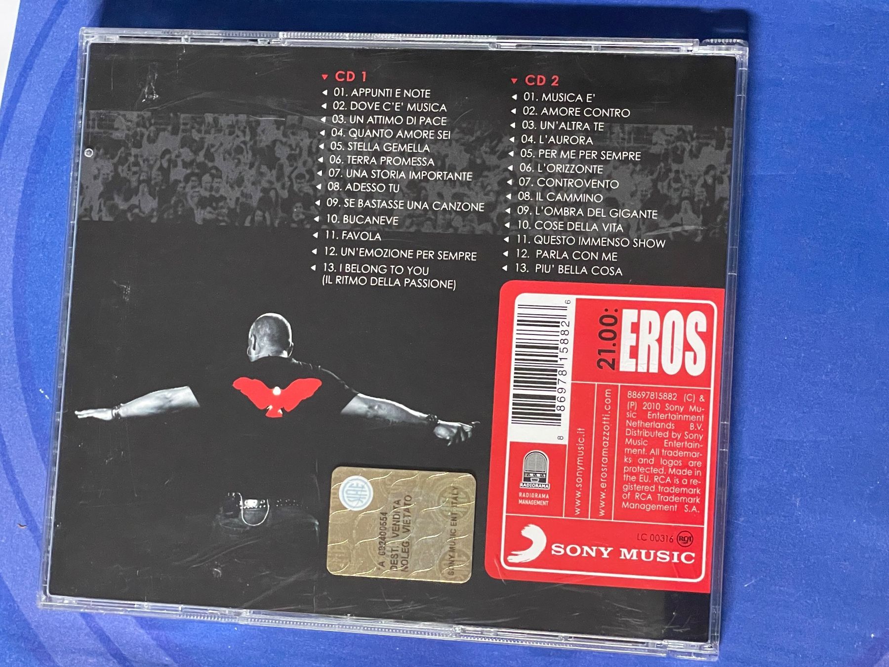 CDs: Eros Ramazzotti – Gebraucht aus Muri b. Bern von AdidasCollector 1