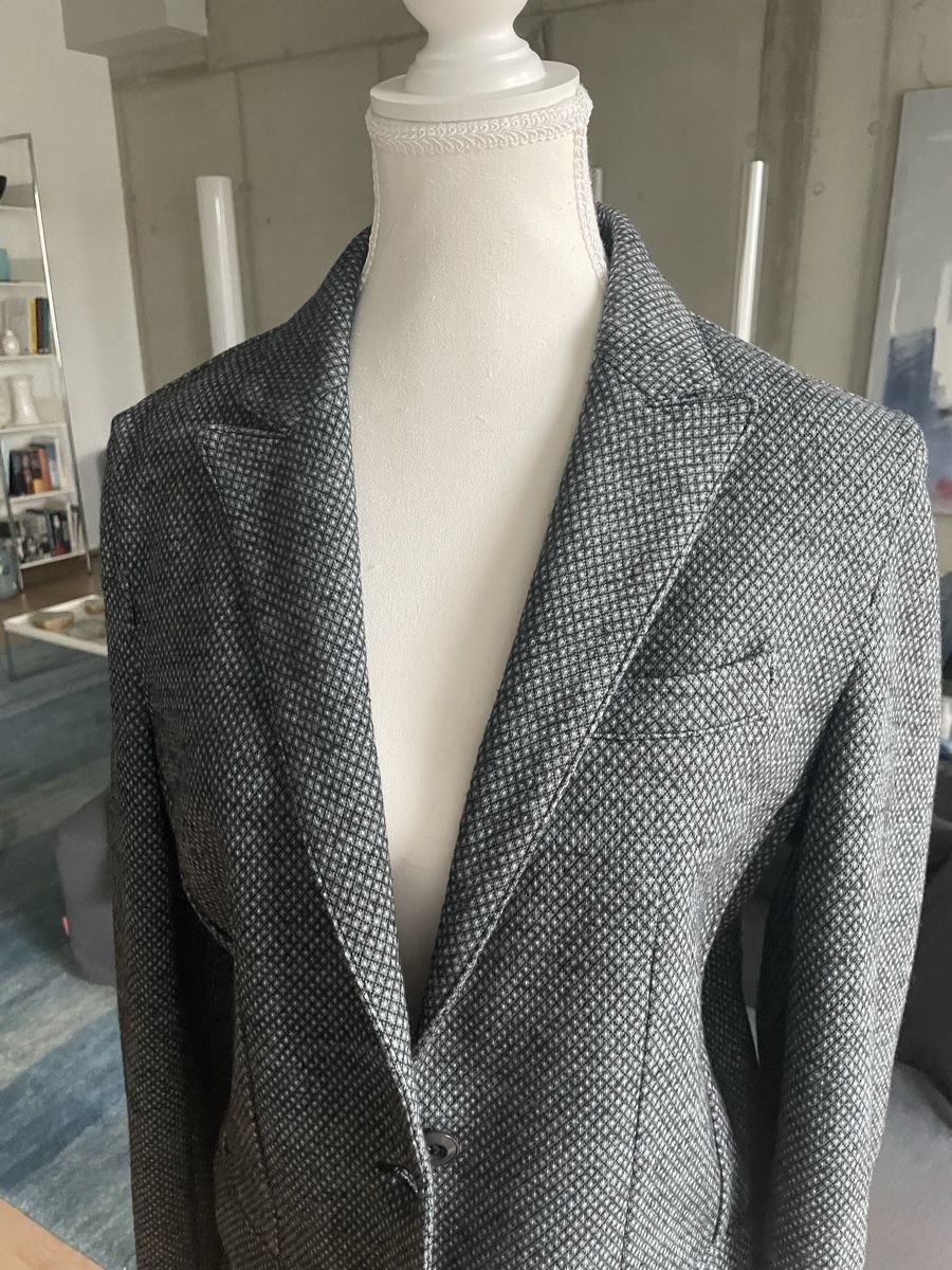 Jacken: Circolo Blazer blau meliert – Gebraucht aus Winterthur von Momara