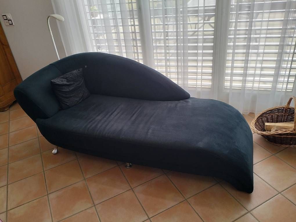Liegen & Liegestühle: Chaiselongue, récamier, Relaxsofa Blau – Gebraucht aus Düdingen von deal001 2